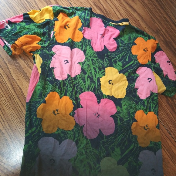 CONVERSE Andy Warhol Collection Floral V-Neck - Picture 7 of 8